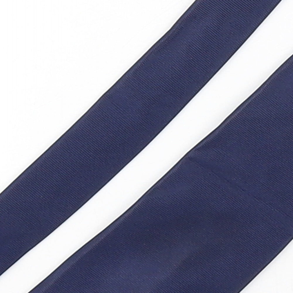 Savoy Taylors Guild Mens Blue  Silk Pointed Tie One Size