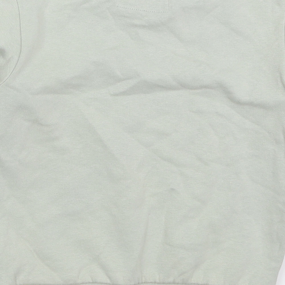 NEXT Boys Green  Cotton Pullover Sweatshirt Size 3-4 Years  Pullover