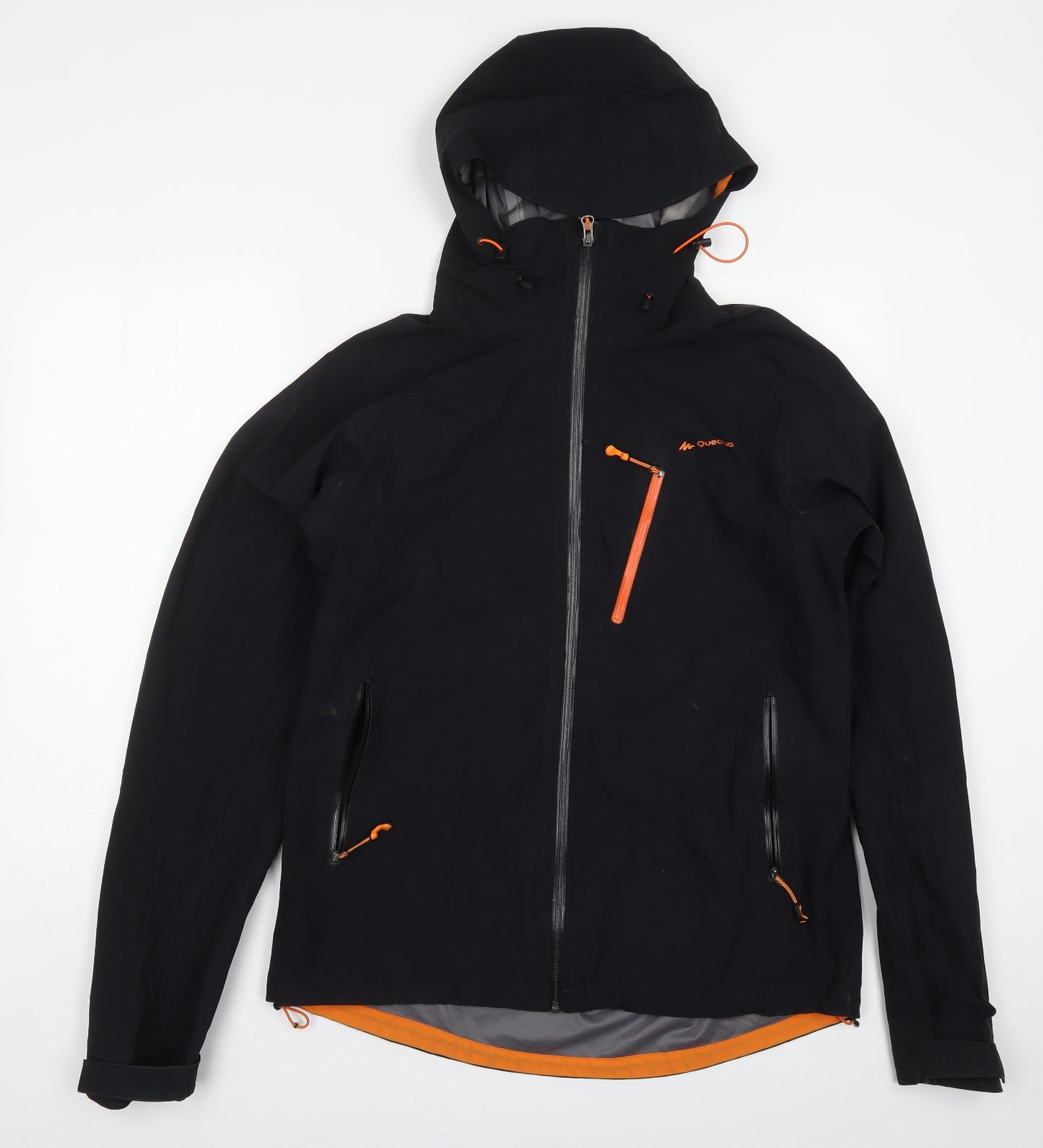 Quechua Mens Black   Jacket Coat Size XL  Zip
