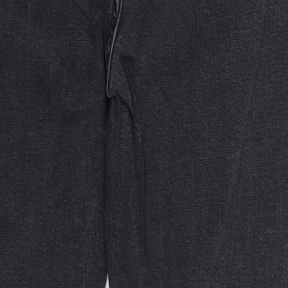 Marks and Spencer Womens Grey  Lyocell Skinny Jeans Size 12 L27 in Regular Button