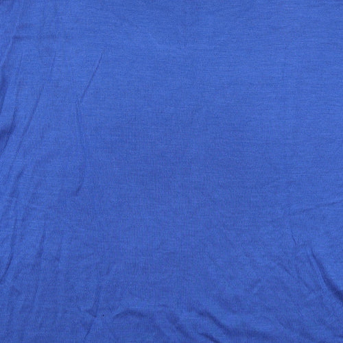 Dorothy Perkins Womens Blue Crew Neck  Acrylic Pullover Jumper Size 12