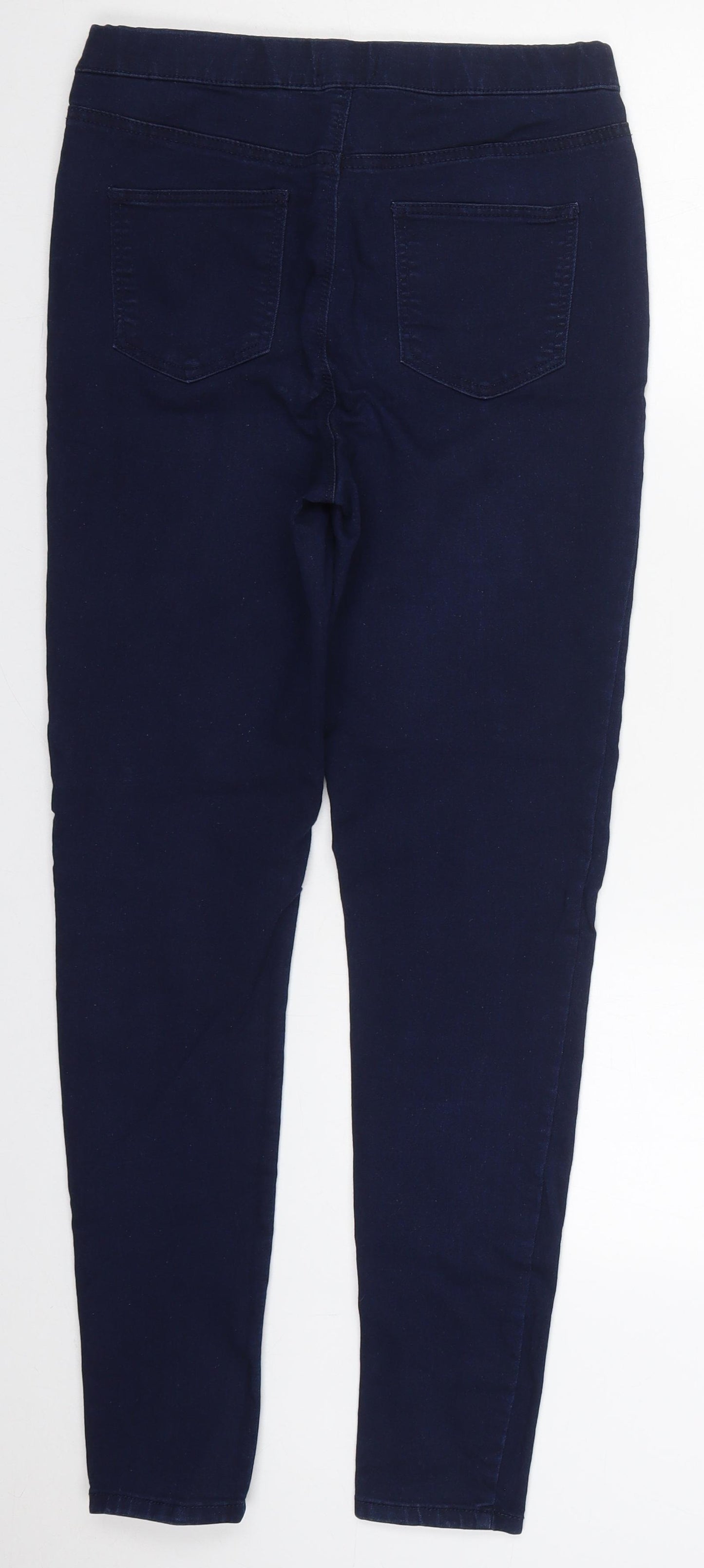 Papaya Womens Blue  Cotton Jegging Jeans Size 10 L27 in Regular