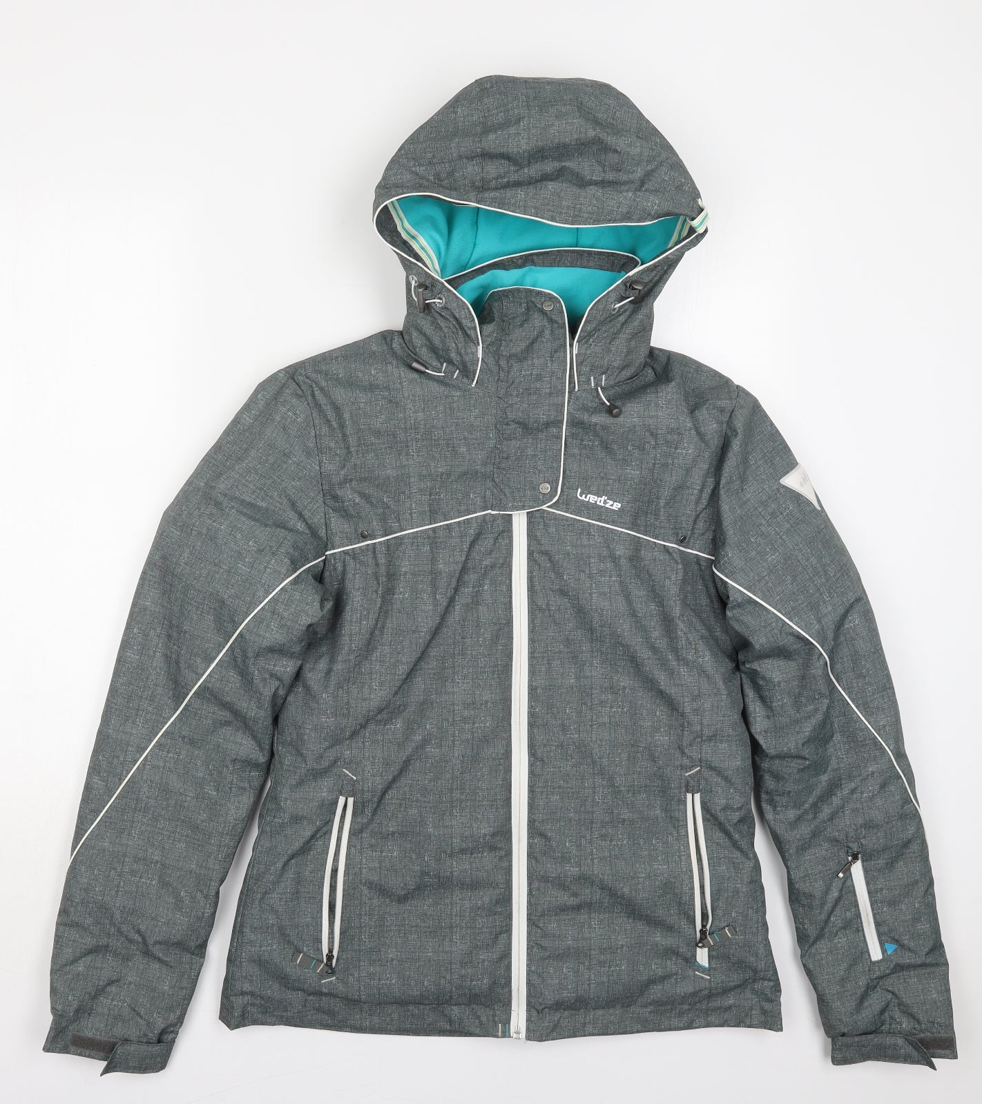 Wedze Womens Green   Jacket Coat Size XS  Zip