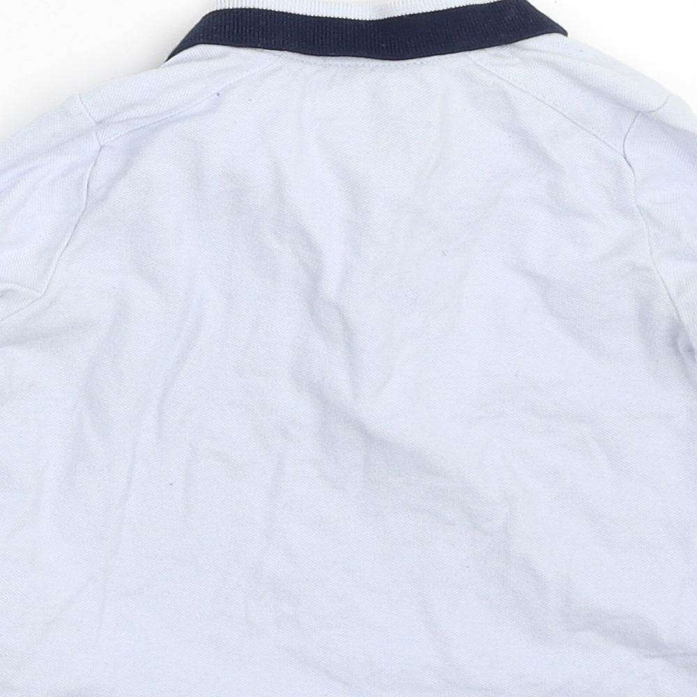 Boss Boys Blue  Cotton Pullover Polo Size 12 Months Collared Button