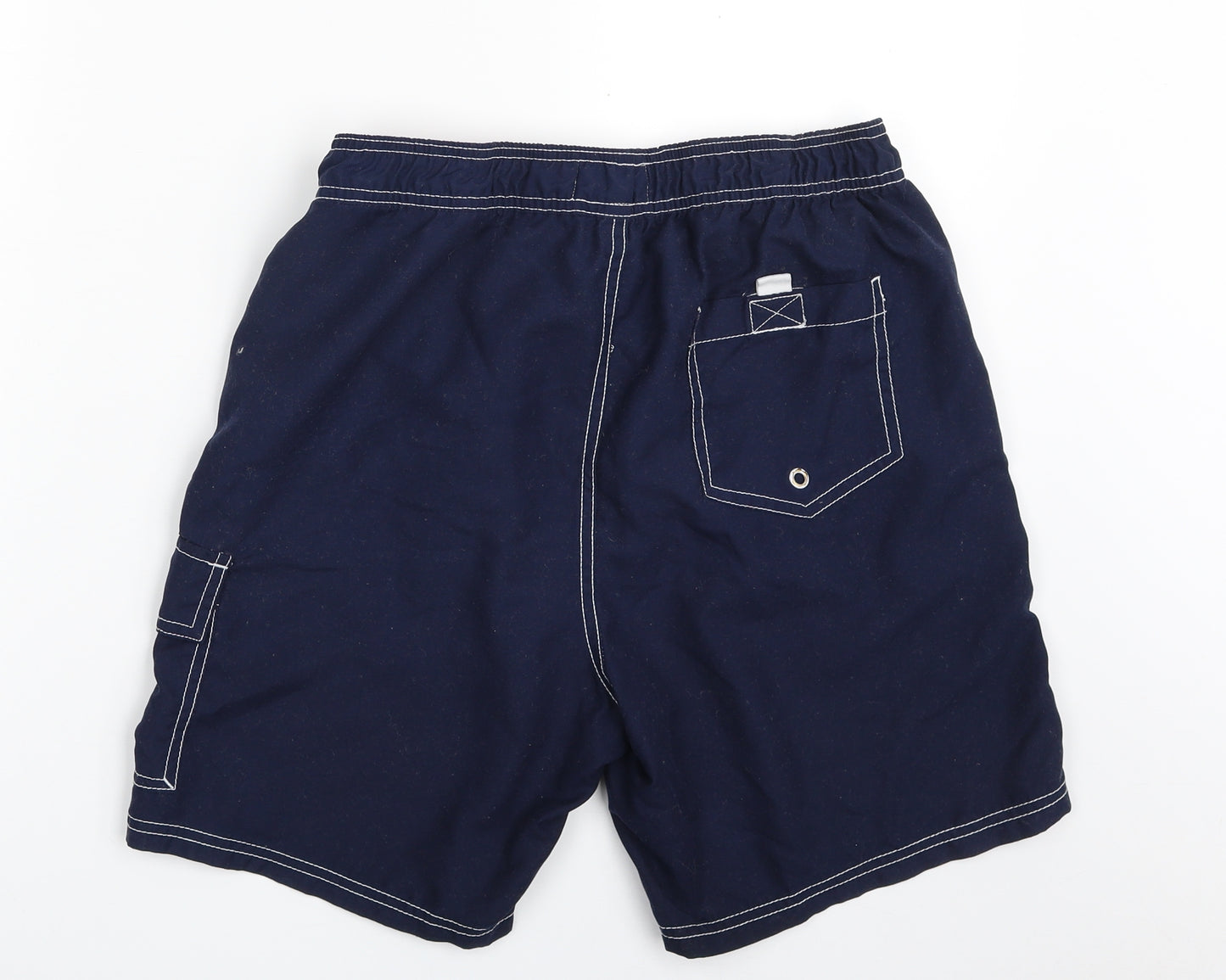 Matalan Mens Blue  Polyester Sweat Shorts Size S L6 in Regular