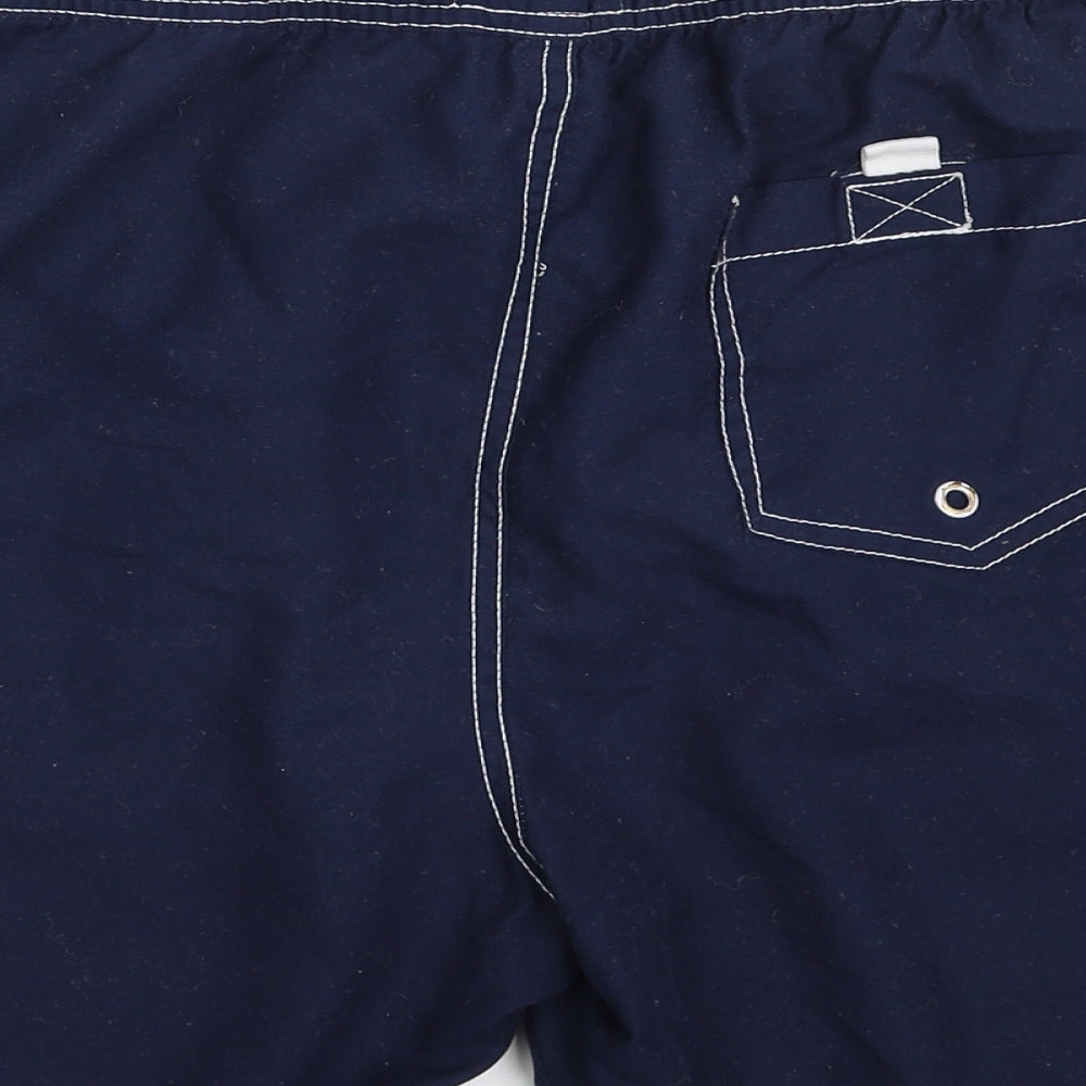 Matalan Mens Blue  Polyester Sweat Shorts Size S L6 in Regular
