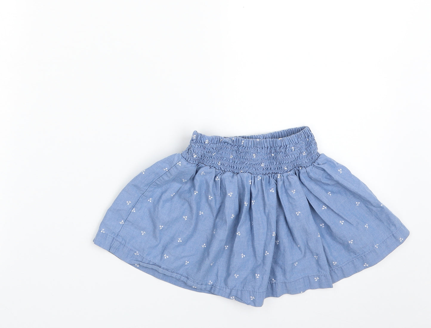 H&M Girls Blue  100% Cotton Tutu Skirt Size 18-24 Months