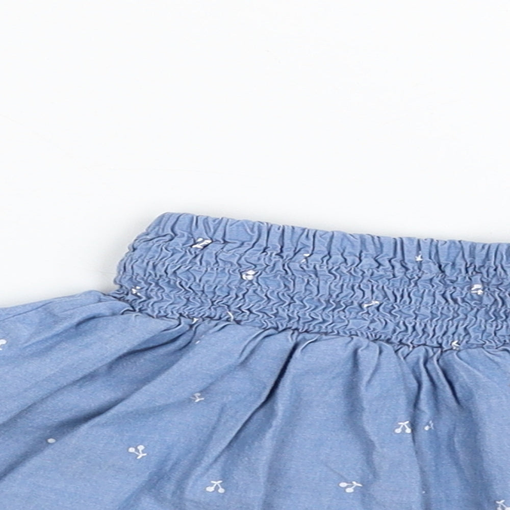 H&M Girls Blue  100% Cotton Tutu Skirt Size 18-24 Months