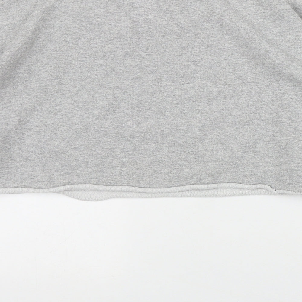 Preworn Womens Grey  Cotton Pullover Sweatshirt Size M   - 'Day Dreamer'