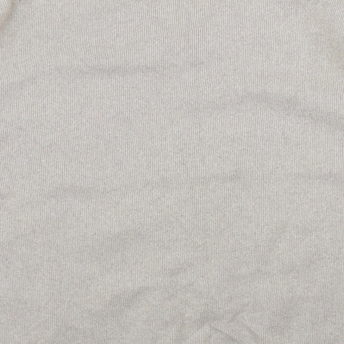 Greenwoods Casual Mens Beige V-Neck  Cotton Pullover Jumper Size L