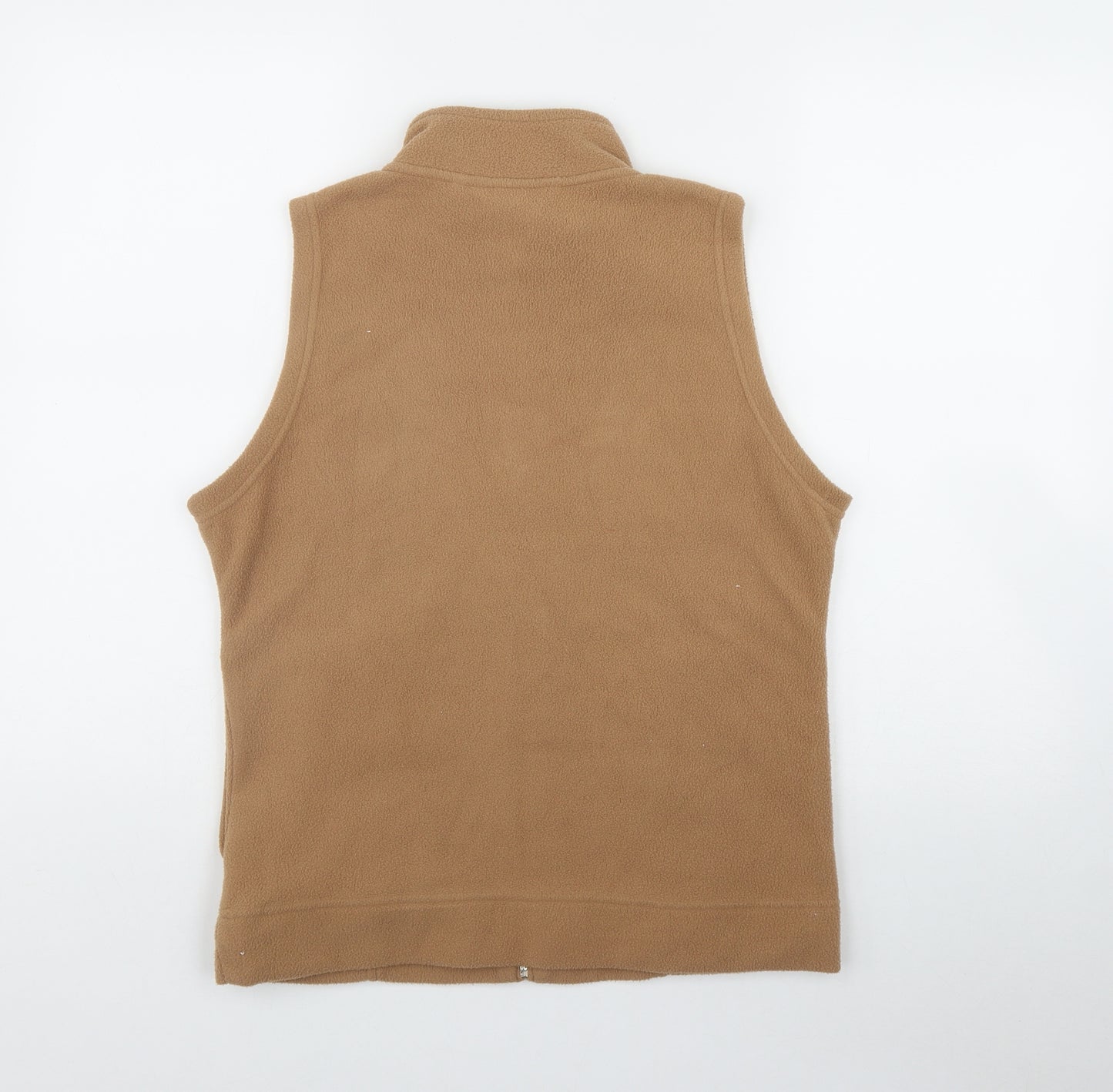 Edinburgh Woolen Mill  Womens Brown   Jacket Waistcoat Size S  Zip