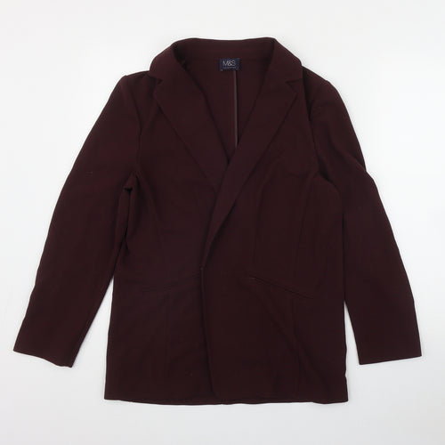 Marks and Spencer Womens Red   Jacket Blazer Size 14