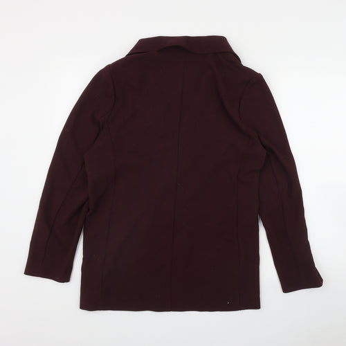 Marks and Spencer Womens Red   Jacket Blazer Size 14