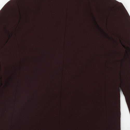 Marks and Spencer Womens Red   Jacket Blazer Size 14