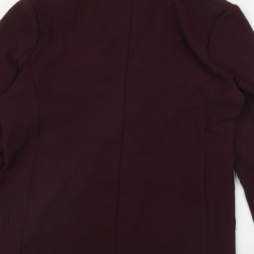 Marks and Spencer Womens Red   Jacket Blazer Size 14