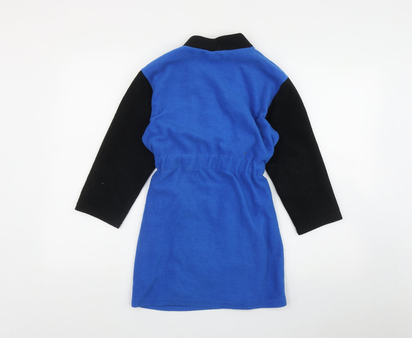 Cartoon Network Boys Blue Solid Polyester  Robe Size 7-8 Years  Tie - Ben10