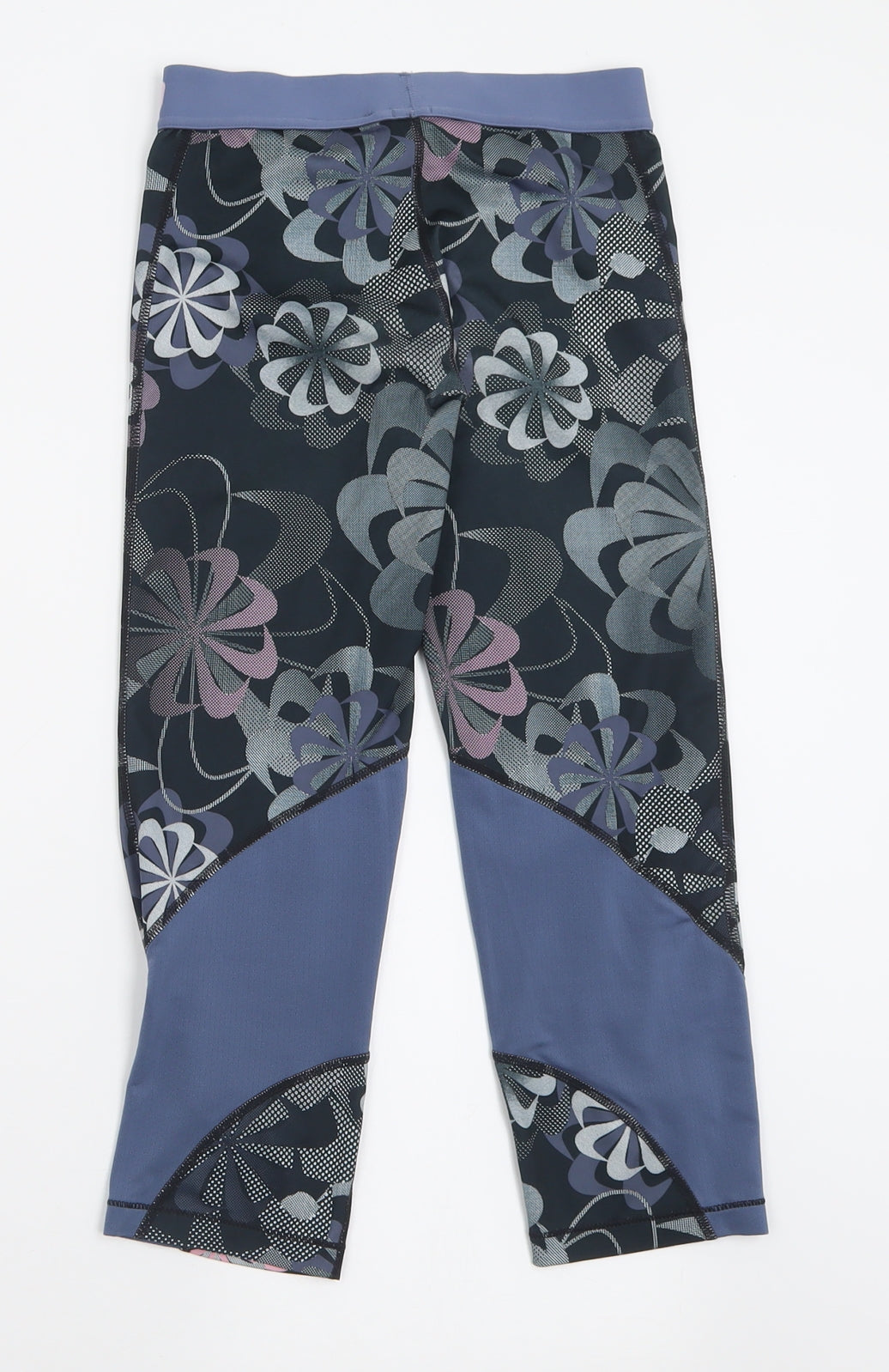 Nike Girls Multicoloured Geometric Polyester Capri Trousers Size 12-13 Years  Regular Pullover