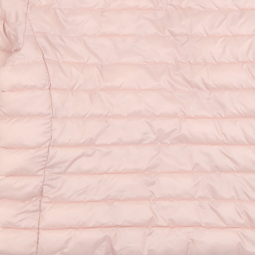 Dunnes Stores Womens Pink   Jacket  Size M  Zip