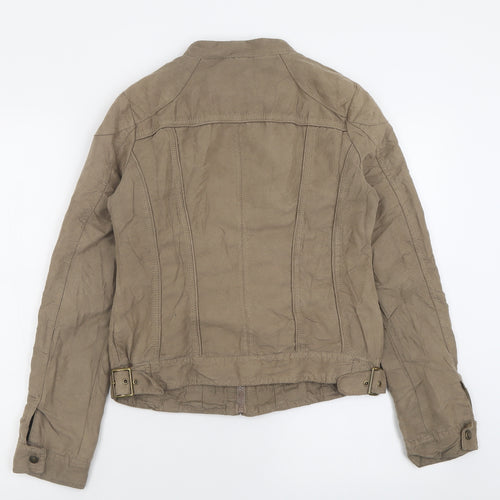 Clockhouse Womens Beige   Jacket  Size S  Zip