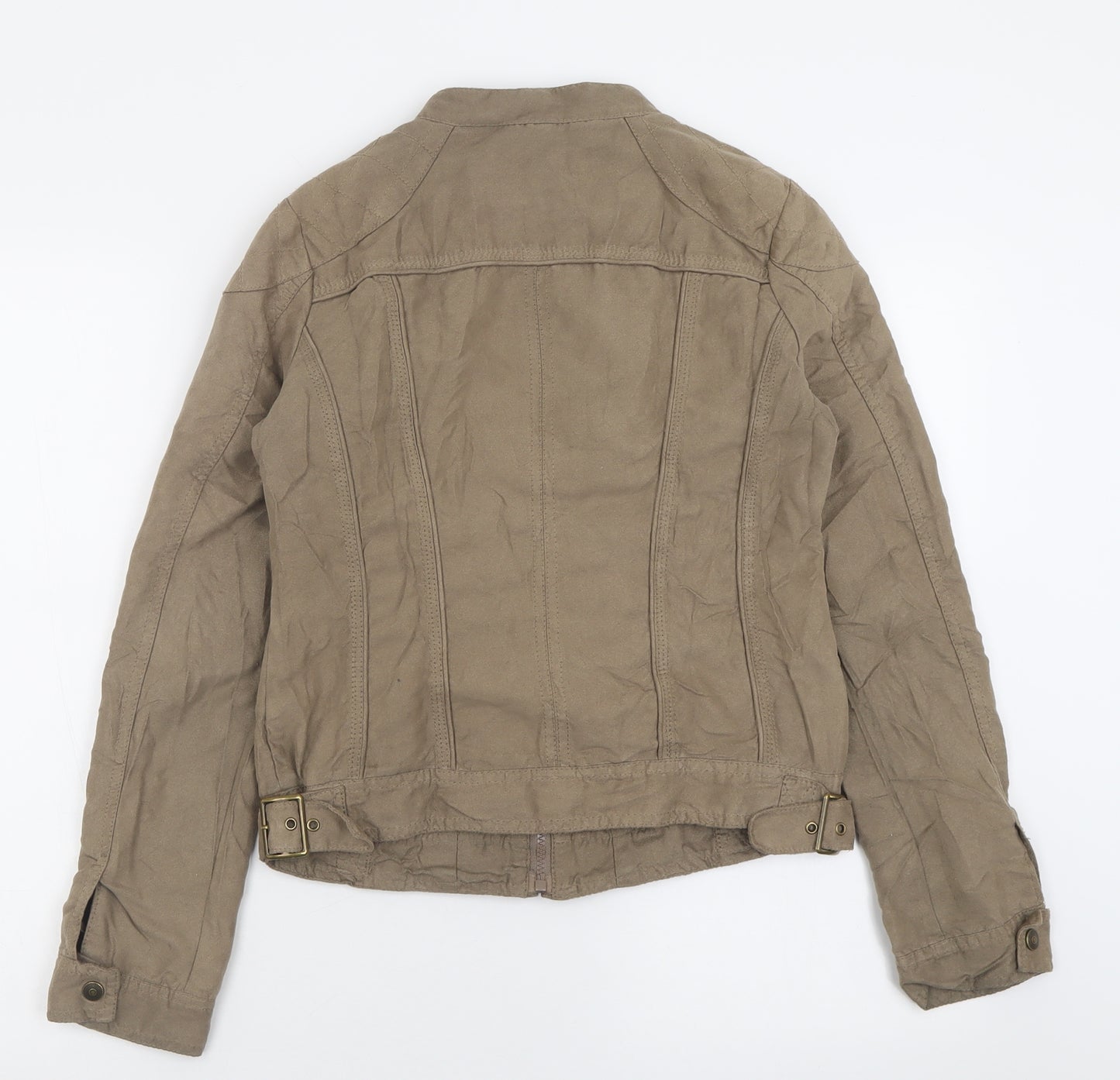 Clockhouse Womens Beige   Jacket  Size S  Zip