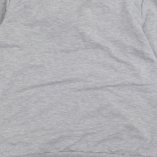 Dorothy Perkins Womens Grey  Polyester Pullover Sweatshirt Size 10  Pullover