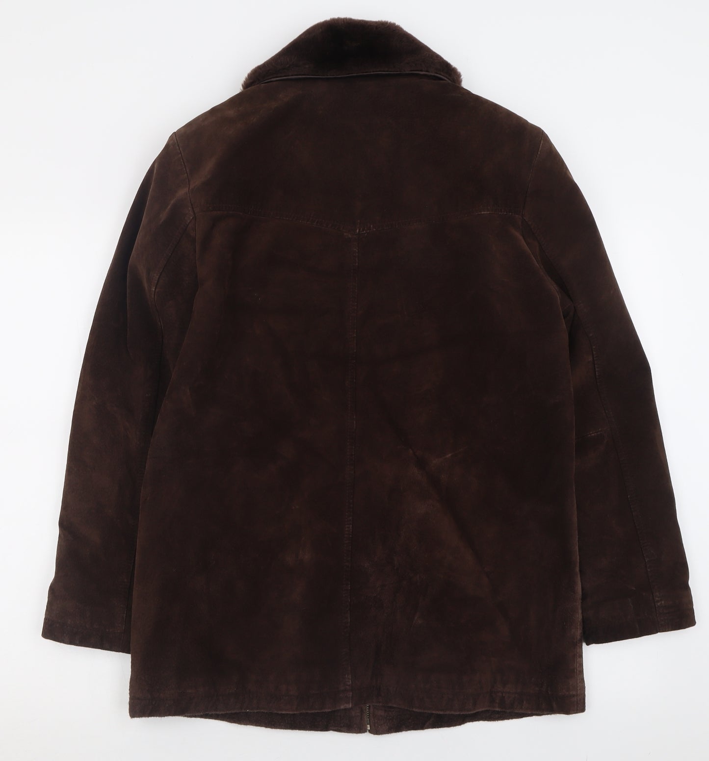 C&A Womens Brown   Jacket  Size 10  Zip