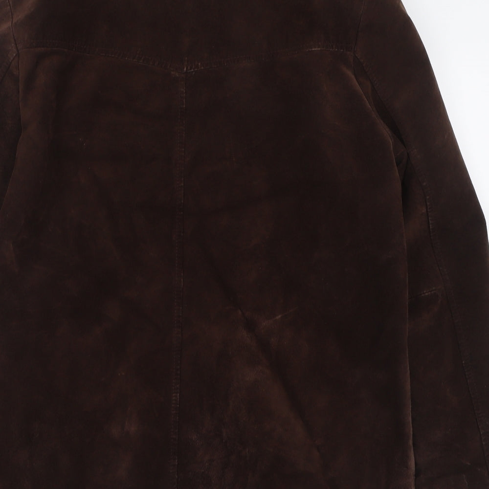 C&A Womens Brown   Jacket  Size 10  Zip