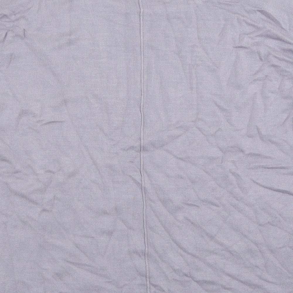 Saint Womens Purple Crew Neck  Viscose Pullover Jumper Size L