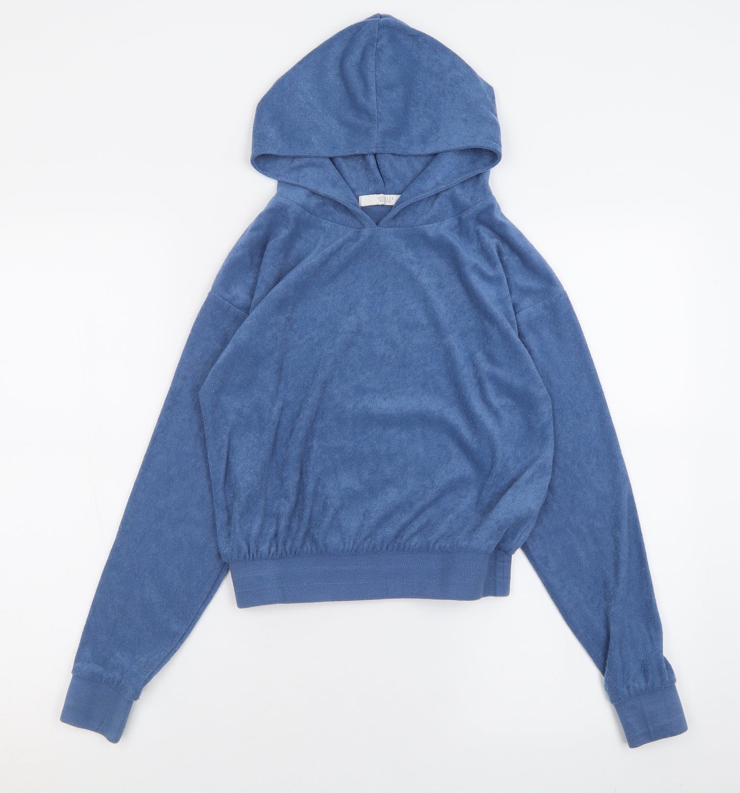 Michelle Keegan Womens Blue  Polyester Pullover Hoodie Size XS  Pullover