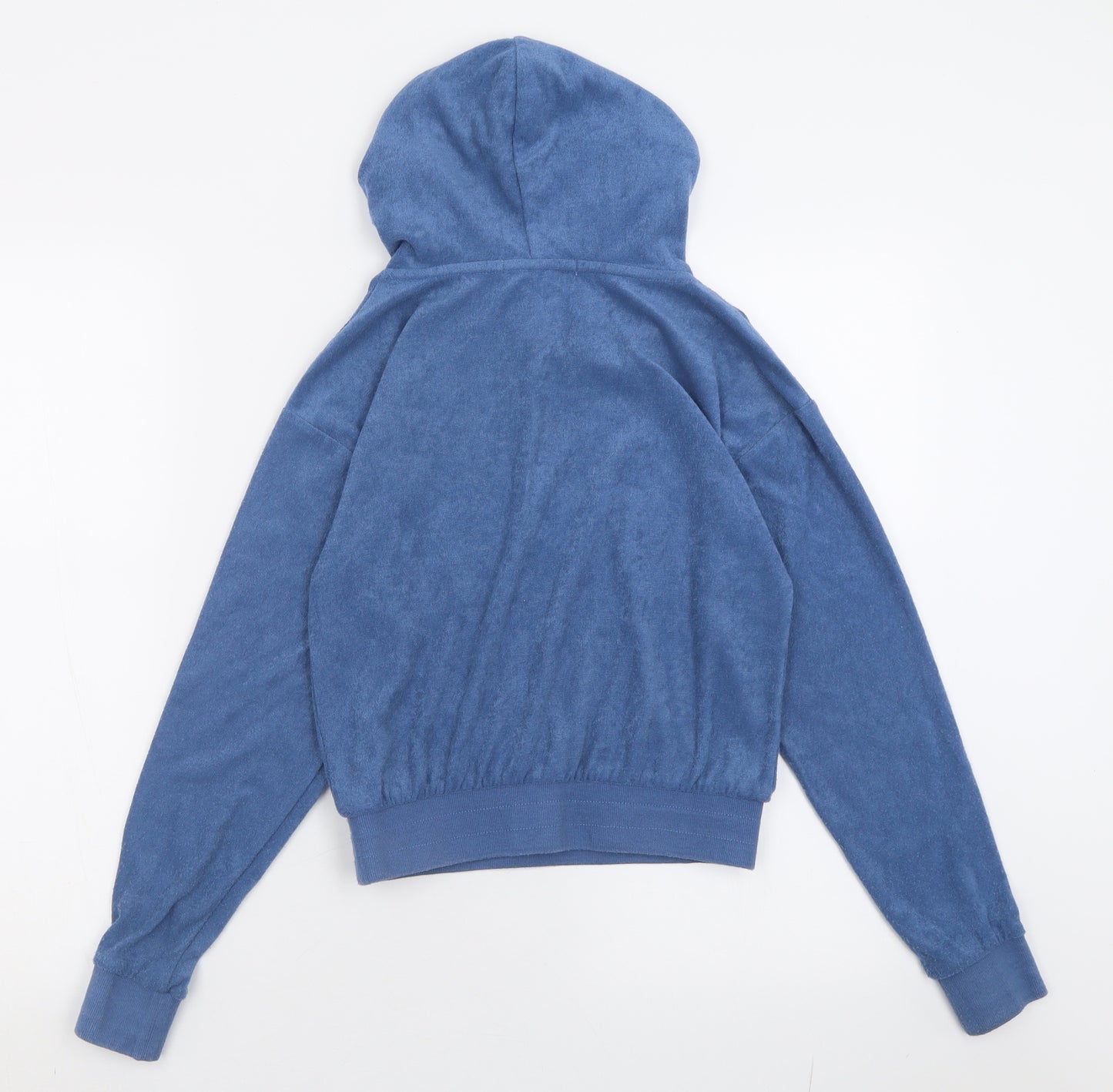 Michelle Keegan Womens Blue  Polyester Pullover Hoodie Size XS  Pullover