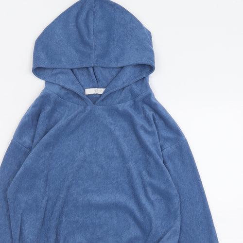 Michelle Keegan Womens Blue  Polyester Pullover Hoodie Size XS  Pullover