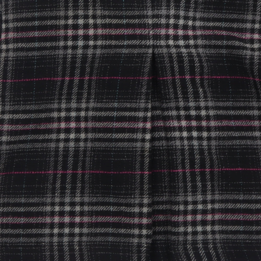 Papaya Womens Black Check  Jacket  Size 16  Button