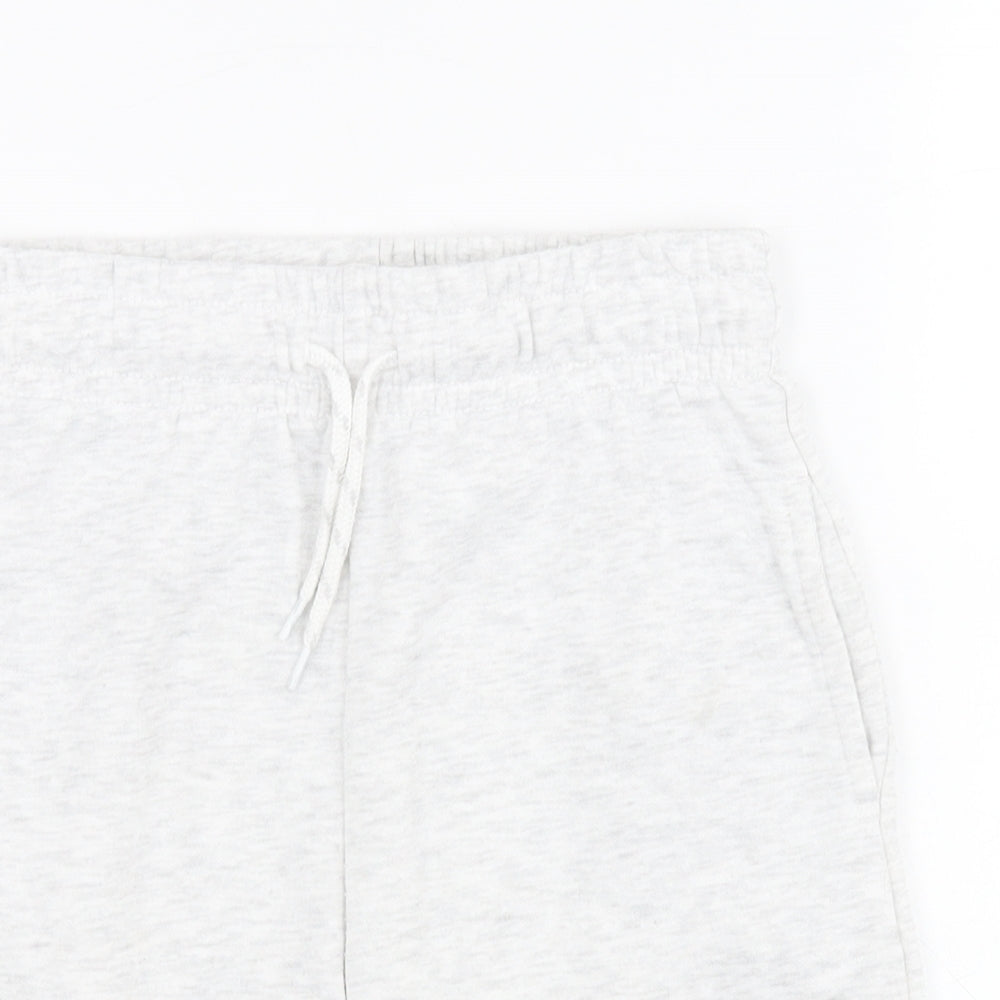 Primark Boys Grey  Cotton Sweat Shorts Size 10-11 Years  Regular Drawstring
