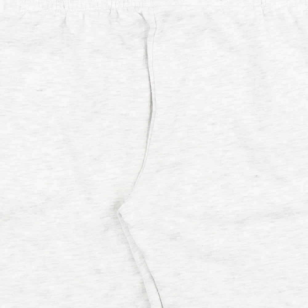 Primark Boys Grey  Cotton Sweat Shorts Size 10-11 Years  Regular Drawstring