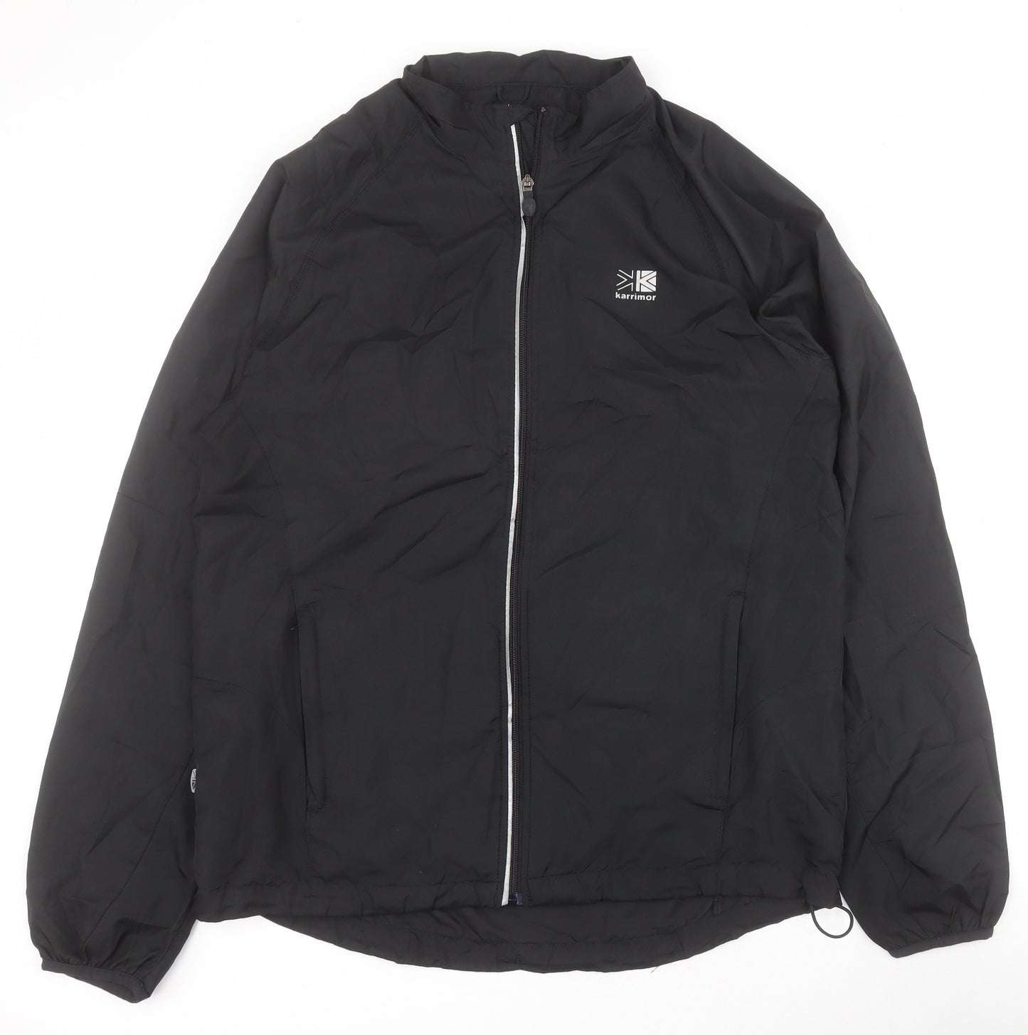 Karrimor Mens Black   Rain Coat Coat Size L  Zip