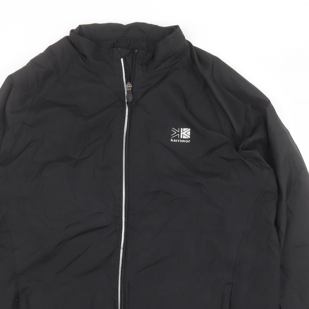 Karrimor Mens Black   Rain Coat Coat Size L  Zip