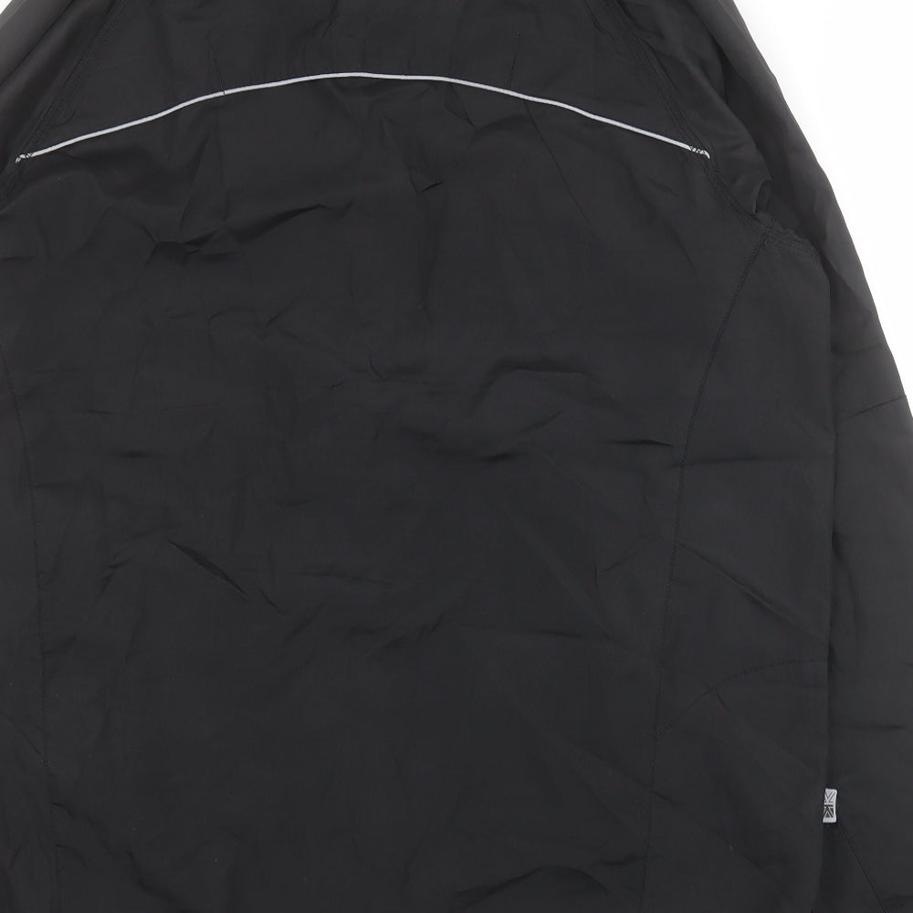 Karrimor Mens Black   Rain Coat Coat Size L  Zip