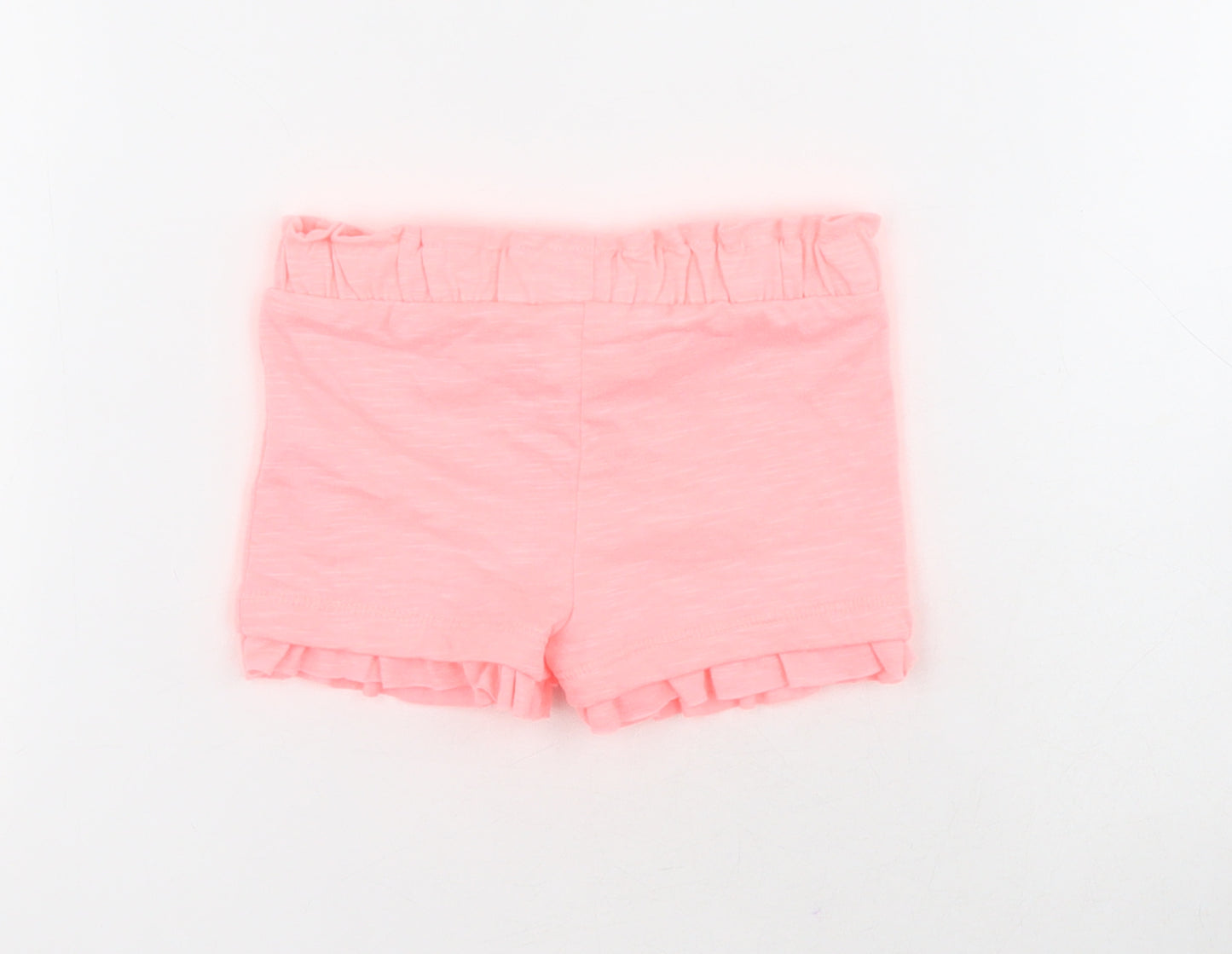 F&F Baby Pink  Polyester Sweatpants Trousers Size 3-6 Months  Drawstring