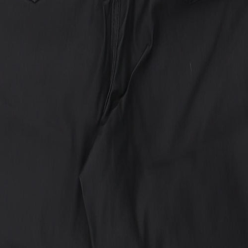New Look Womens Black  Viscose Skinny Jeans Size 22 L29 in Slim Zip - Faux leather