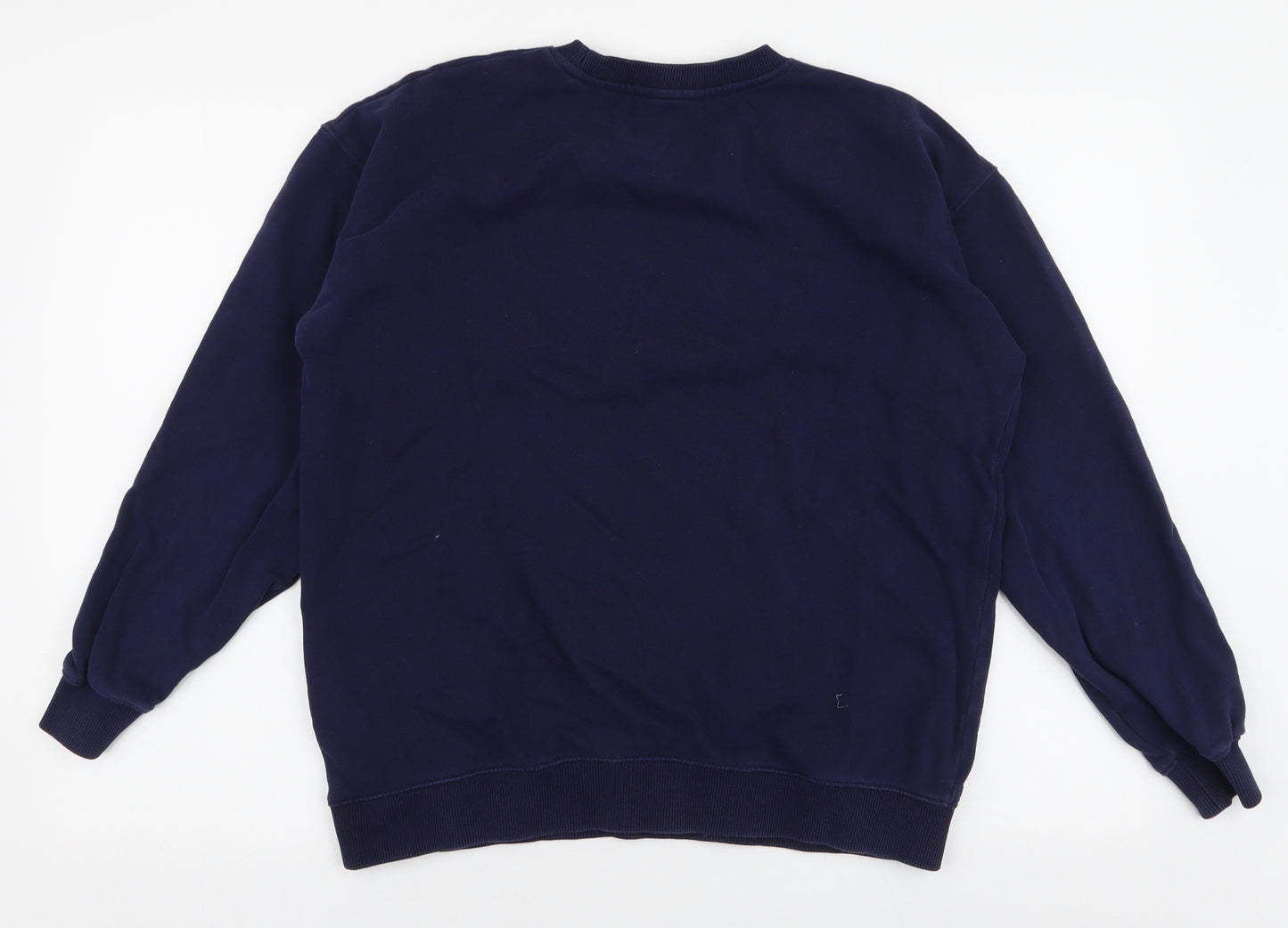 Sugarhill Womens Blue  100% Cotton Pullover Sweatshirt Size 16  Pullover - Lightning bolt
