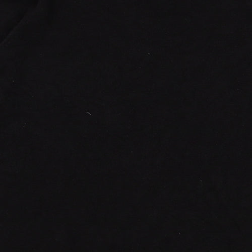 Marks and Spencer Mens Black V-Neck  Acrylic Pullover Jumper Size M