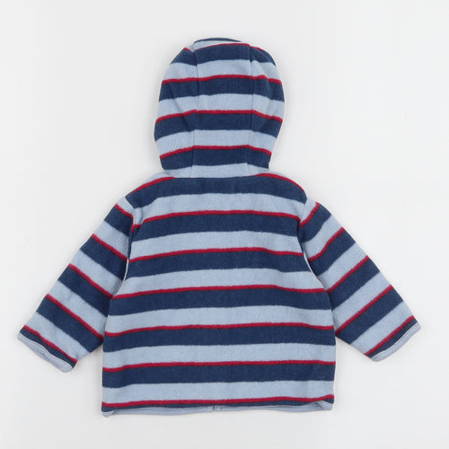 Junior J Boys Multicoloured Striped  Jacket  Size 0-3 Months   Zip