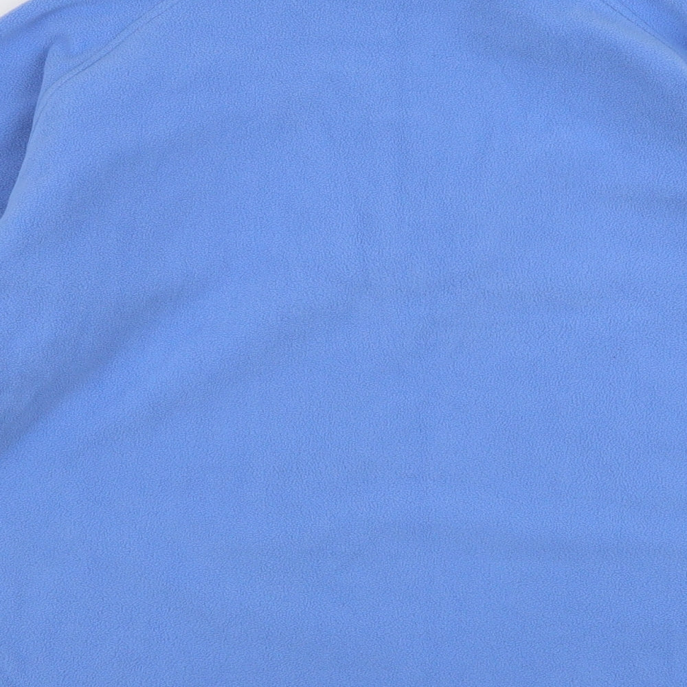 Craghoppers Womens Blue  Polyester Henley Sweatshirt Size 12  Zip