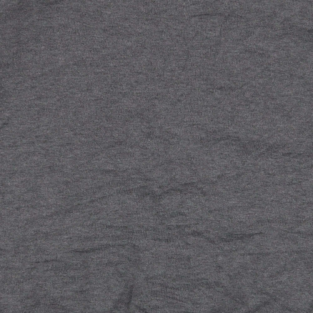 Marks and Spencer Mens Grey V-Neck  Cotton Cardigan Jumper Size XL
