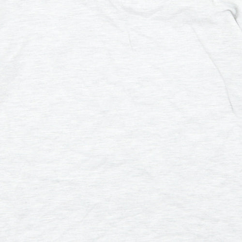 Dunnes Stores Girls Grey  Cotton Basic T-Shirt Size 2-3 Years Crew Neck  - Cool Runs in the Family