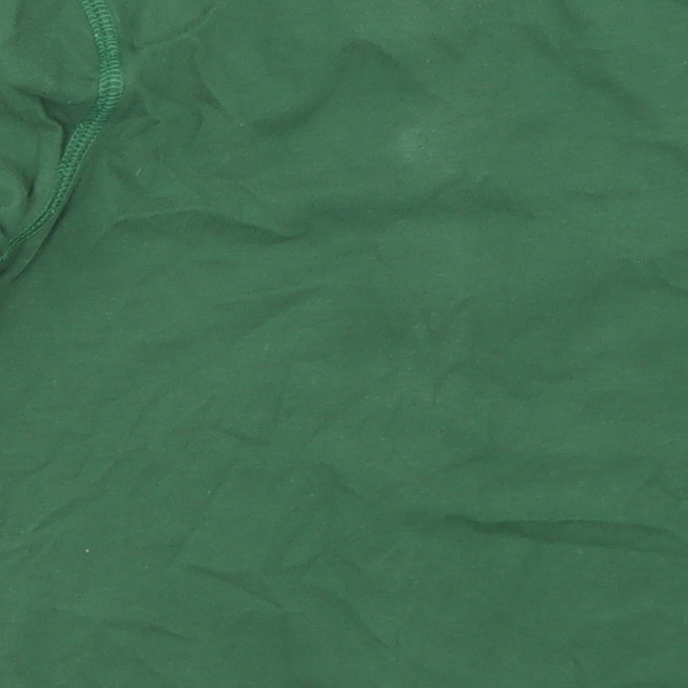 Disney Store Boys Green  Cotton Basic T-Shirt Size 3 Years Crew Neck  - The Good Dinosaur