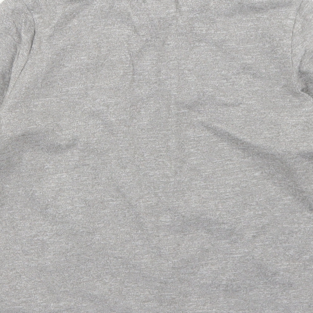 F&F Boys Grey  Polyester Basic T-Shirt Size 3-4 Years Crew Neck  - Mickey Mouse