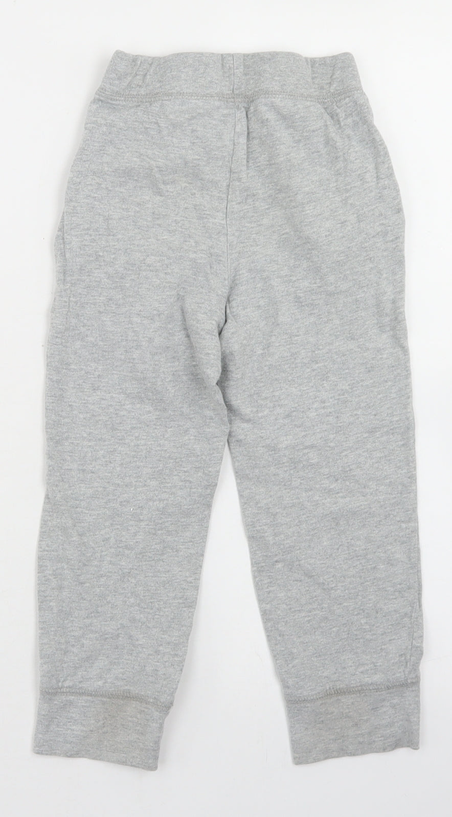 Gap Girls Grey  Cotton Jogger Trousers Size 4 Years  Regular Drawstring