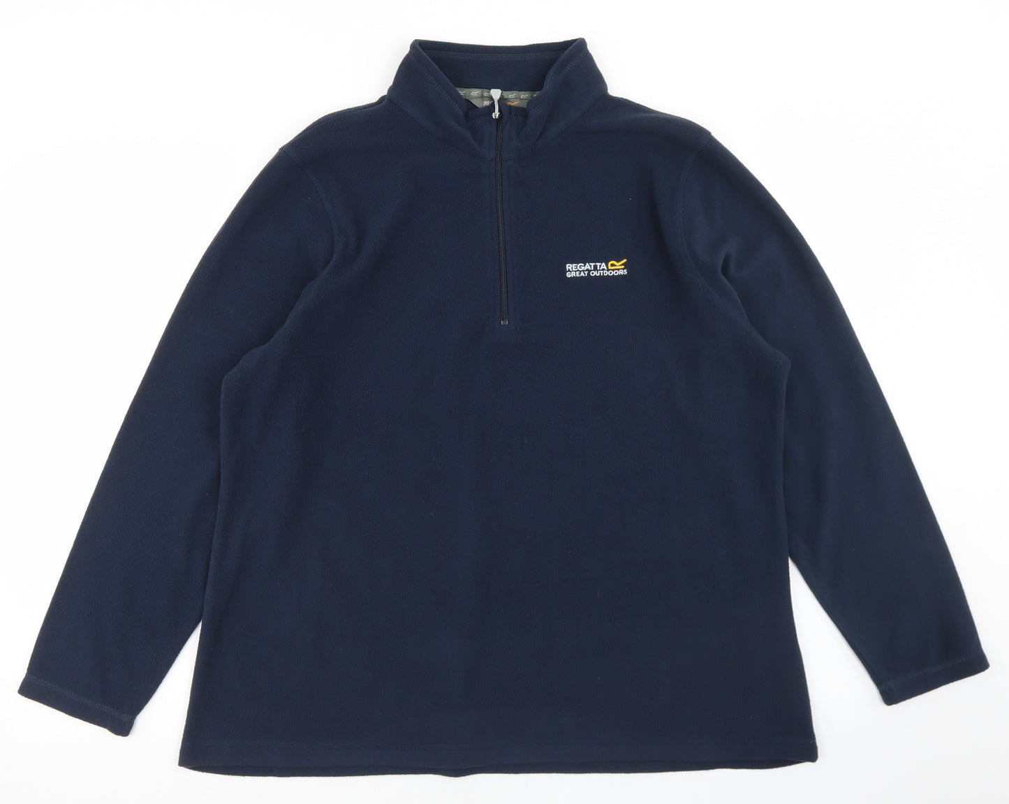Regatta Womens Blue  Polyester Pullover Sweatshirt Size 18  Zip