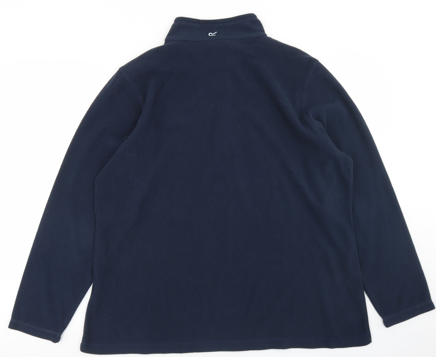 Regatta Womens Blue  Polyester Pullover Sweatshirt Size 18  Zip